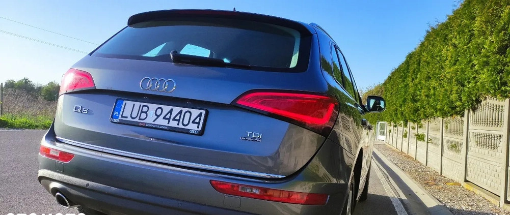 Audi Q5 cena 79500 przebieg: 168000, rok produkcji 2015 z Lublin małe 277